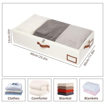 Yawinhe Under Bed Storage Organizers for Home Organization
