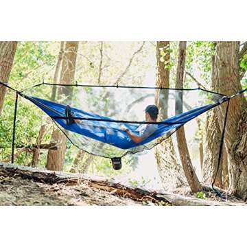 Bear Butt Hammock Bug Net For Hammocks - Hammock Mosquito Net Protection - 10FT X 4FT Hammock Net - Bug Net For Hammock - mosquito net for hammock