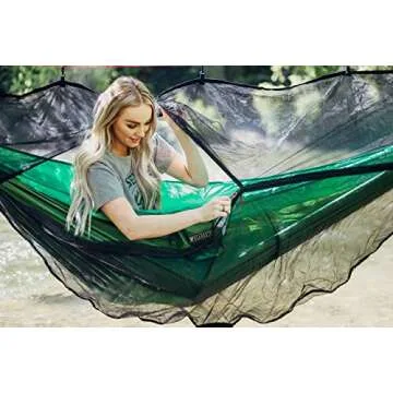 Bear Butt Hammock Bug Net For Hammocks - Hammock Mosquito Net Protection - 10FT X 4FT Hammock Net - Bug Net For Hammock - mosquito net for hammock