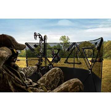Lightweight Primos Hunting Stakeout Blind with Carry Bag