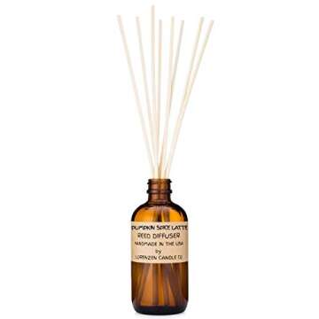 Pumpkin Spice Latte Reed Diffuser Set Handmade in the USA