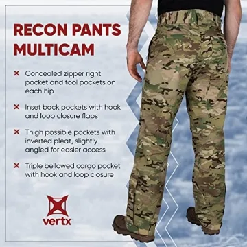 Vertx Recon Shell Tactical Pants - Windproof & Waterproof