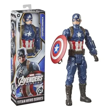 12-Inch Captain America Action Figure for Kids