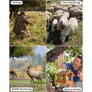 Usogood 4K Trail Camera for Wildlife Monitoring