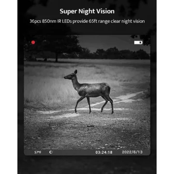 Usogood 4K Trail Camera for Wildlife Monitoring