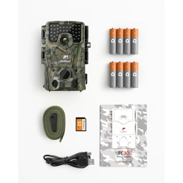 Usogood 4K Trail Camera for Wildlife Monitoring