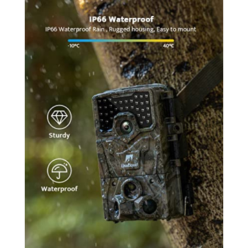 Usogood 4K Trail Camera for Wildlife Monitoring