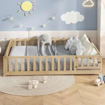 Bellemave Montessori Floor Bed for Kids – Safe & Versatile