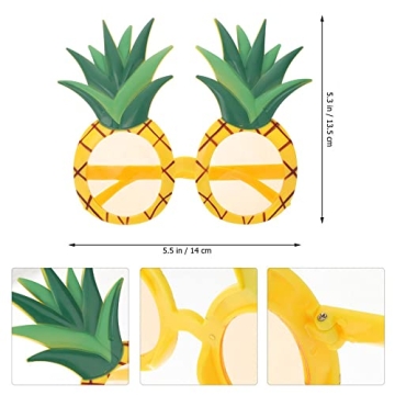 Vibrant Tropical Party Sunglasses for Every Celebration