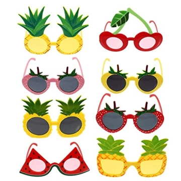Vibrant Tropical Party Sunglasses for Every Celebration