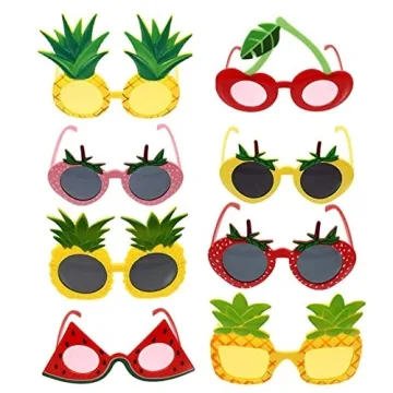 Vibrant Tropical Party Sunglasses for Every Celebration