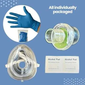 MCR Medical CPR Mask for Adults & Kids with Case