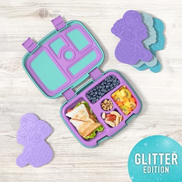 Bentgo Buddies Glitter Reusable Ice Packs for Kids Lunch