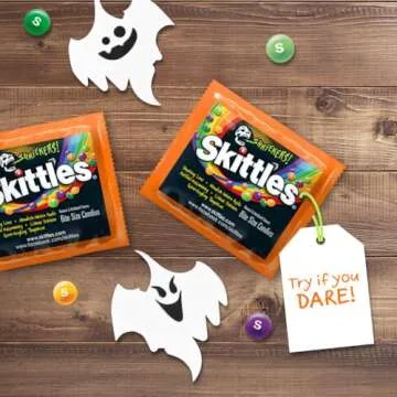 SKITTLES Shriekers Sour Fun Size Chewy Halloween Candy, 10.72oz