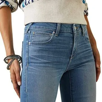 ARIAT Women's Perfect Rise Ultra Stretch Katie Flare Jean Maya