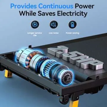 Servfit Walking Pad, 2.5HP Under Desk Treadmill for Home, 3 in 1 Portable Treadmill with Remote Control, LED Display, Hidden Safety Switch, Mini Walking Jogging Machine for Home Office