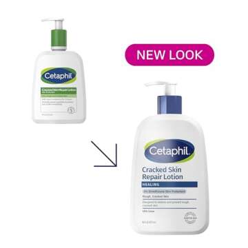Cetaphil Cracked Skin Repair Lotion, 16 oz, For Very Rough & Cracked, Sensitive Skin, 24 Hour Hydrat...