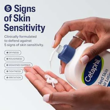 Cetaphil Cracked Skin Repair Lotion, 16 oz, For Very Rough & Cracked, Sensitive Skin, 24 Hour Hydration, Protects & Hydrates Cracked Skin, Hypoallergenic, Fragrance Free