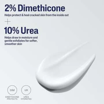 Cetaphil Cracked Skin Repair Lotion, 16 oz, For Very Rough & Cracked, Sensitive Skin, 24 Hour Hydration, Protects & Hydrates Cracked Skin, Hypoallergenic, Fragrance Free