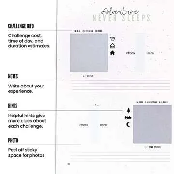 Adventure Challenge Solo Edition - 50 Fun Scratch-Off Adventures