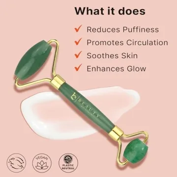 Beauty by Earth Jade Roller for Skincare - Perfect Gift for Women