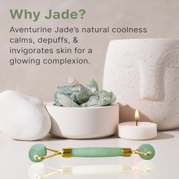Beauty by Earth Jade Roller for Skincare - Perfect Gift for Women