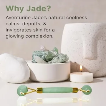 Beauty by Earth Jade Roller for Skincare - Perfect Gift for Women