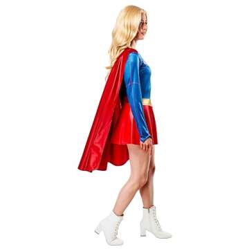 Rubies Supergirl Costume Dress for Themed Events: Medium