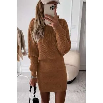 PRETTYGARDEN Women's Pullover, Light Brown, Small