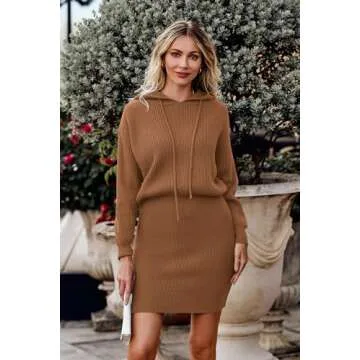 PRETTYGARDEN Women's Pullover, Light Brown, Small