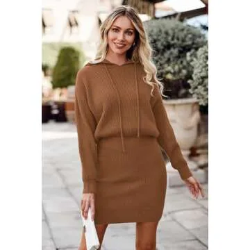 PRETTYGARDEN Women's Pullover, Light Brown, Small