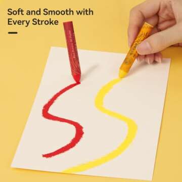 Paul Rubens 48 Colors Oil Pastel Set - Versatile Art Supplies