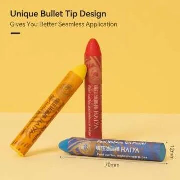 Paul Rubens 48 Colors Oil Pastel Set - Versatile Art Supplies