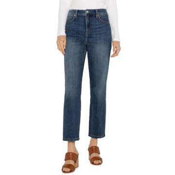 Liverpool Los Angeles Women's Liv High-Rise Non Skinny Eco Denim in Allentree Wash