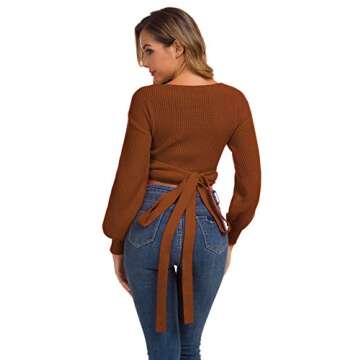 V-Neck Sweater Pullover for Chic and Comfortable Style