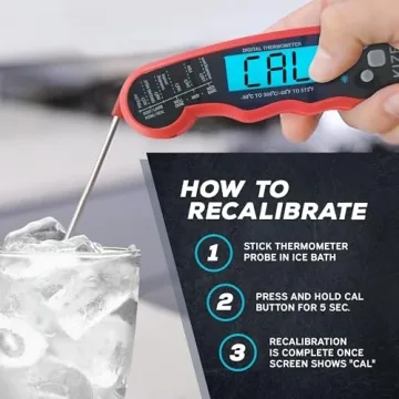 KIZEN Instant Read Meat Thermometer Digital Food Thermometer