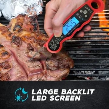 KIZEN Instant Read Meat Thermometer Digital Food Thermometer