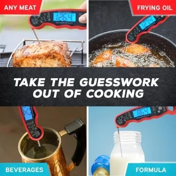 KIZEN Instant Read Meat Thermometer Digital Food Thermometer