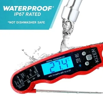 KIZEN Instant Read Meat Thermometer Digital Food Thermometer