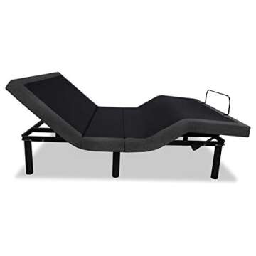 iDealBed 3i Custom Adjustable Bed Base, Wireless, Zero Gravity, One Touch Comfort Positions, Programmable Memory, Advanced Smooth Silent Operation (King)