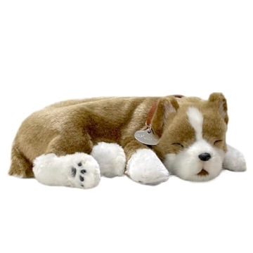 Perfect Petzzz Original Petzzz Pit Bull Realistic, Lifelike Stuffed Interactive Pet Toy, Companion P...