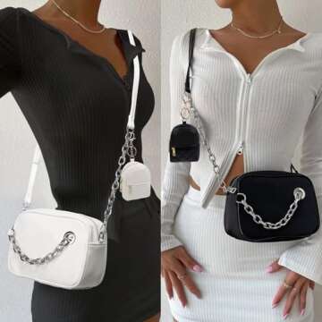 Cute Mini Backpack Keychain Set for Women - AIBFRID