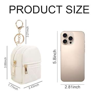 Cute Mini Backpack Keychain Set for Women - AIBFRID
