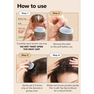 I DEW CARE Tap Secret Dark Brown Dry Shampoo - Effortless Freshness