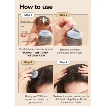 I DEW CARE Tap Secret Dark Brown Dry Shampoo - Effortless Freshness