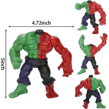 Capensily 4PCS Super Hero Action Figures for Kids