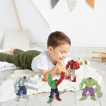 Capensily 4PCS Super Hero Action Figures for Kids