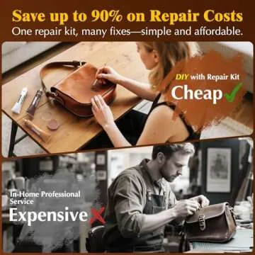 Leather Repair Kit for All Glossy Leather Surfaces
