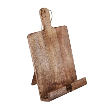 Wooden Cookbook Stand | Ideal Wedding Gift for Cooking