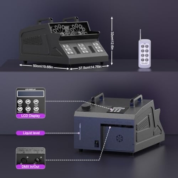 Fancybling 2000W Fog Machine for Stunning Events